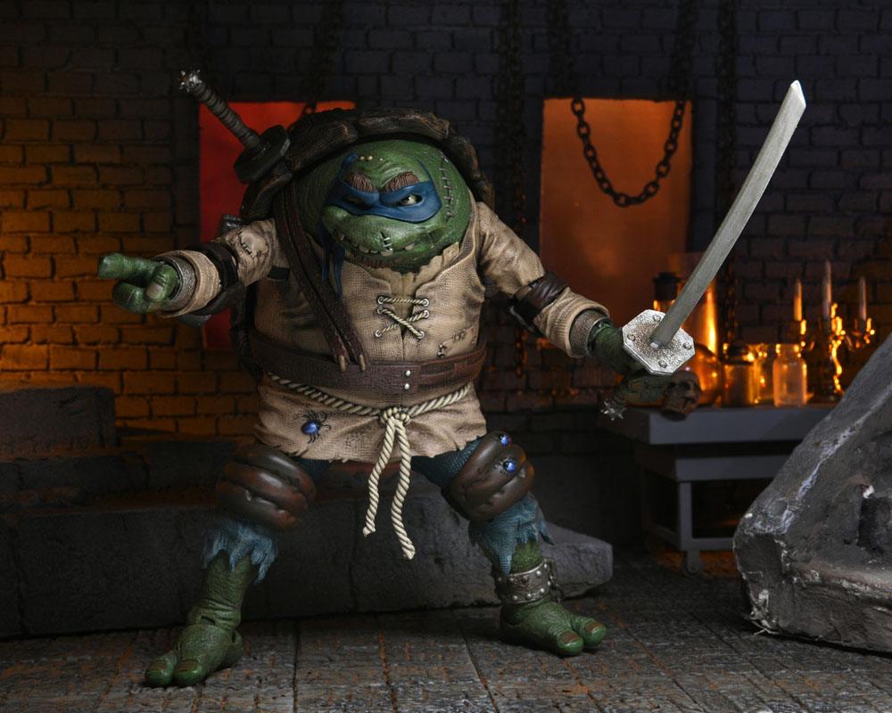Universal Monsters x Teenage Mutant Ninja Turtles Actionfigur Ultimate Leonardo as The Hunchback 18 cm Image 16