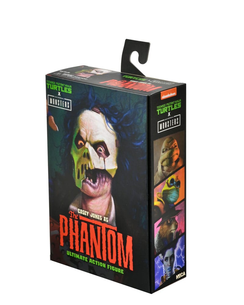 Universal Monsters x Teenage Mutant Ninja Turtles Actionfigur Ultimate Casey as Phantom of the Opera 18 cm Image 5