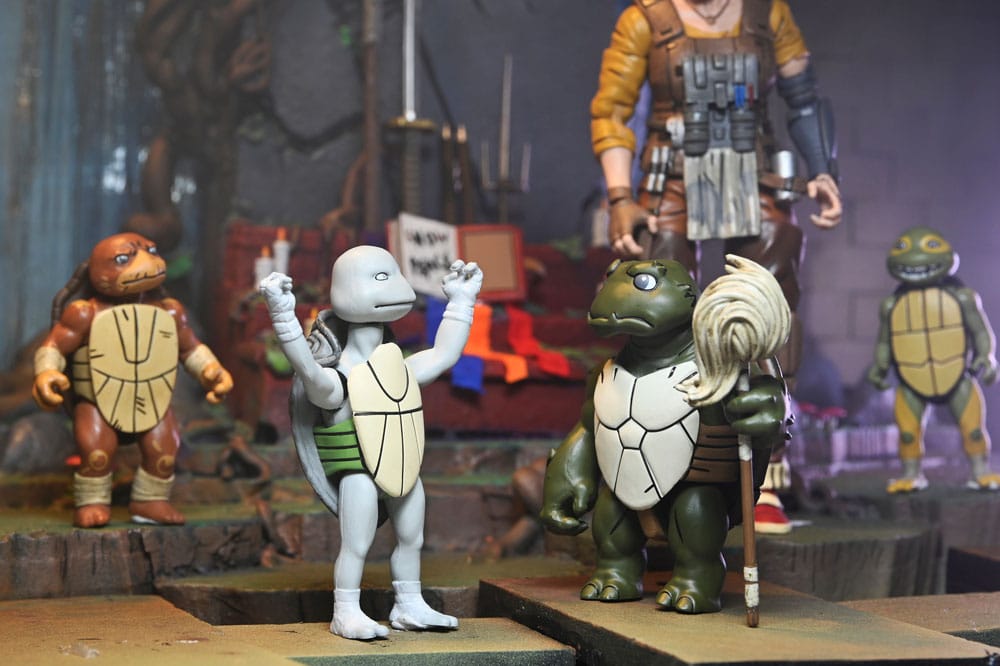 Teenage Mutant Ninja Turtles: The Last Ronin Actionfigur Ultimate Casey Marie with Baby Odyn & Uno 17 cm Image 7
