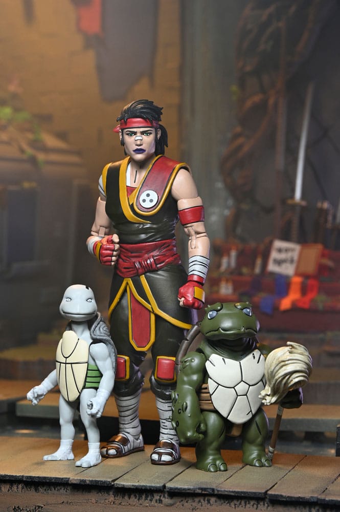 Teenage Mutant Ninja Turtles: The Last Ronin Actionfigur Ultimate Casey Marie with Baby Odyn & Uno 17 cm Image 8