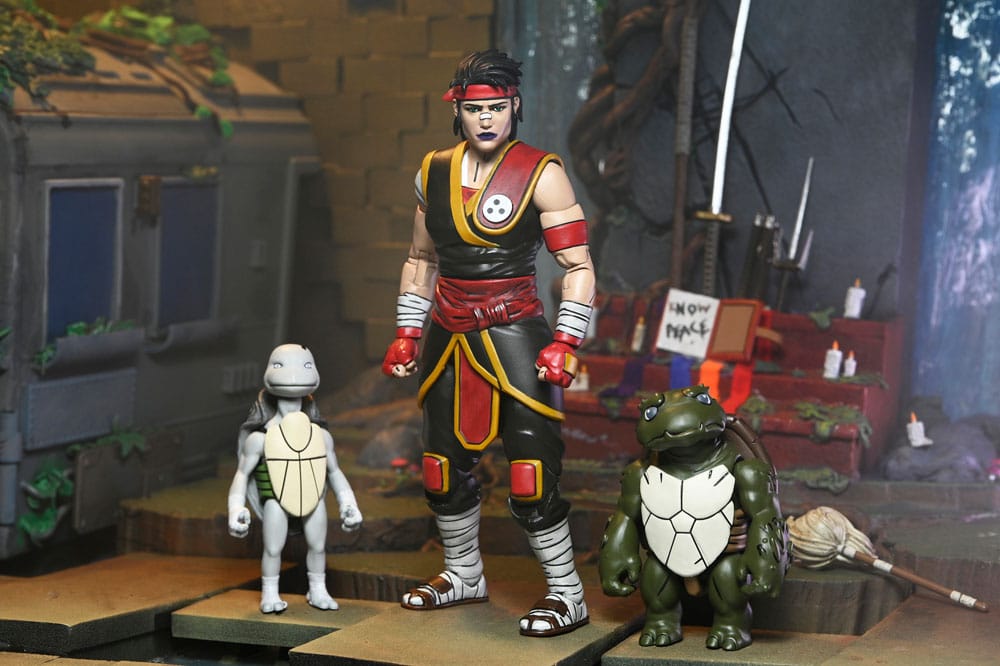 Teenage Mutant Ninja Turtles: The Last Ronin Actionfigur Ultimate Casey Marie with Baby Odyn & Uno 17 cm Image 14