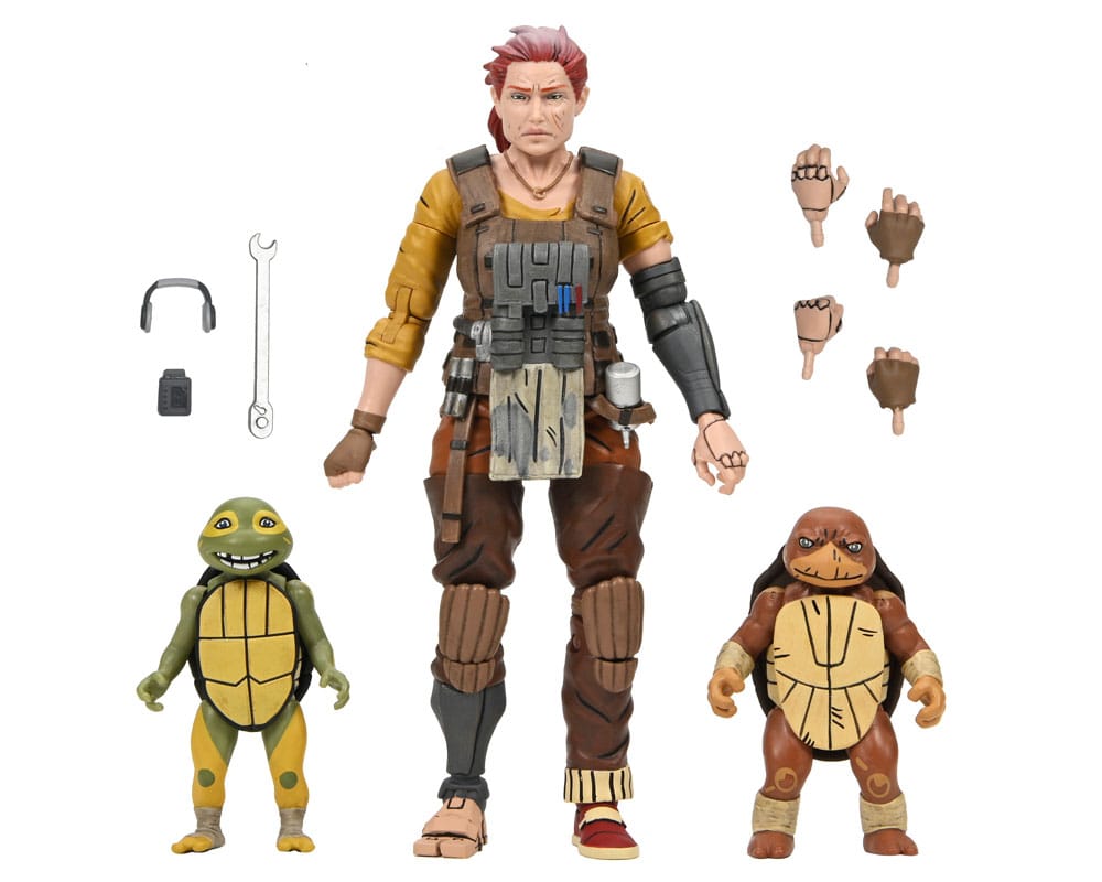 Teenage Mutant Ninja Turtles (The Last Ronin The Lost Years) Actionfigur Grammy April with Baby Yi & Moja 18 cm Image 17