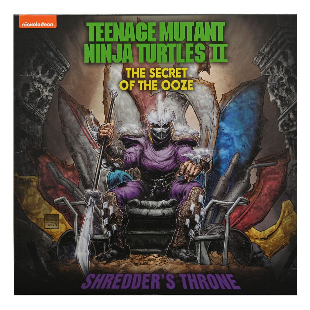 Teenage Mutant Ninja Turtles 2: Secret of the Ooze Diorama Shredder's Throne 27 cm Image 4