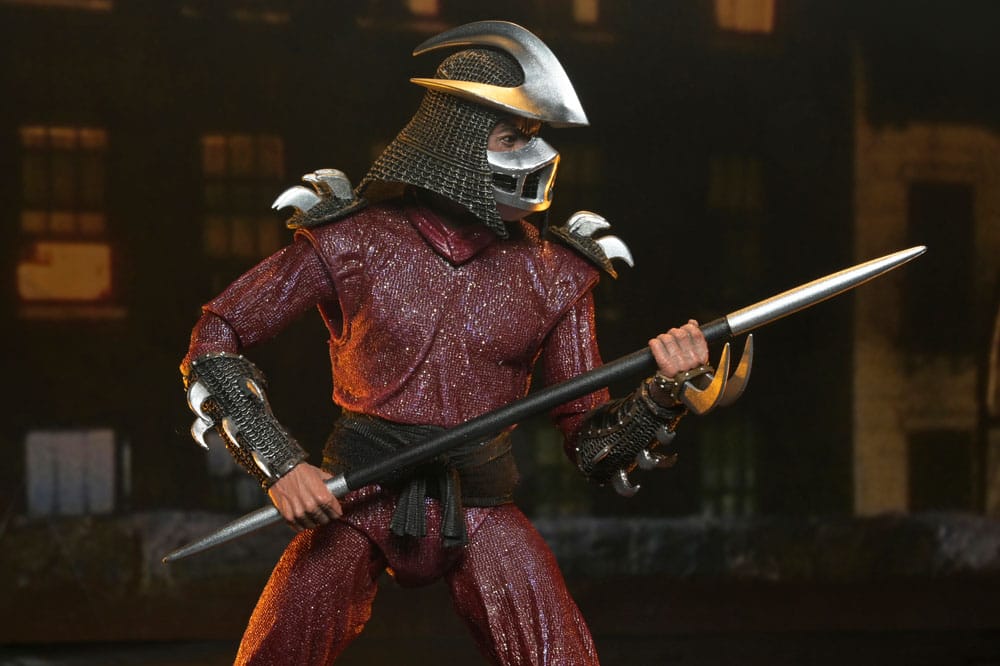 Teenage Mutant Ninja Turtles (1990 Movie) Actionfigur Roof Top Battle Shredder vs Leo 18 cm Image 8
