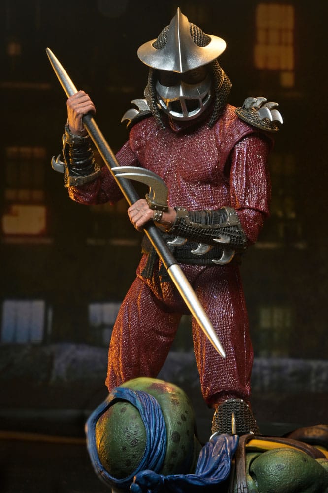 Teenage Mutant Ninja Turtles (1990 Movie) Actionfigur Roof Top Battle Shredder vs Leo 18 cm Image 10