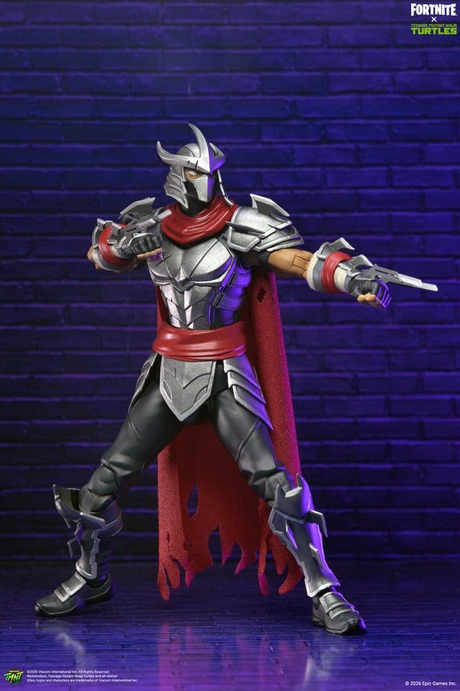 Teenage Mutant Ninja Turtles x Fortnite Actionfigur Shredder 18 cm Image 7
