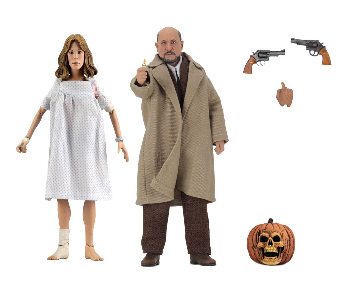 Halloween II Retro Actionfiguren Doppelpack Doctor Loomis & Laurie Strode 20 cm Image 1