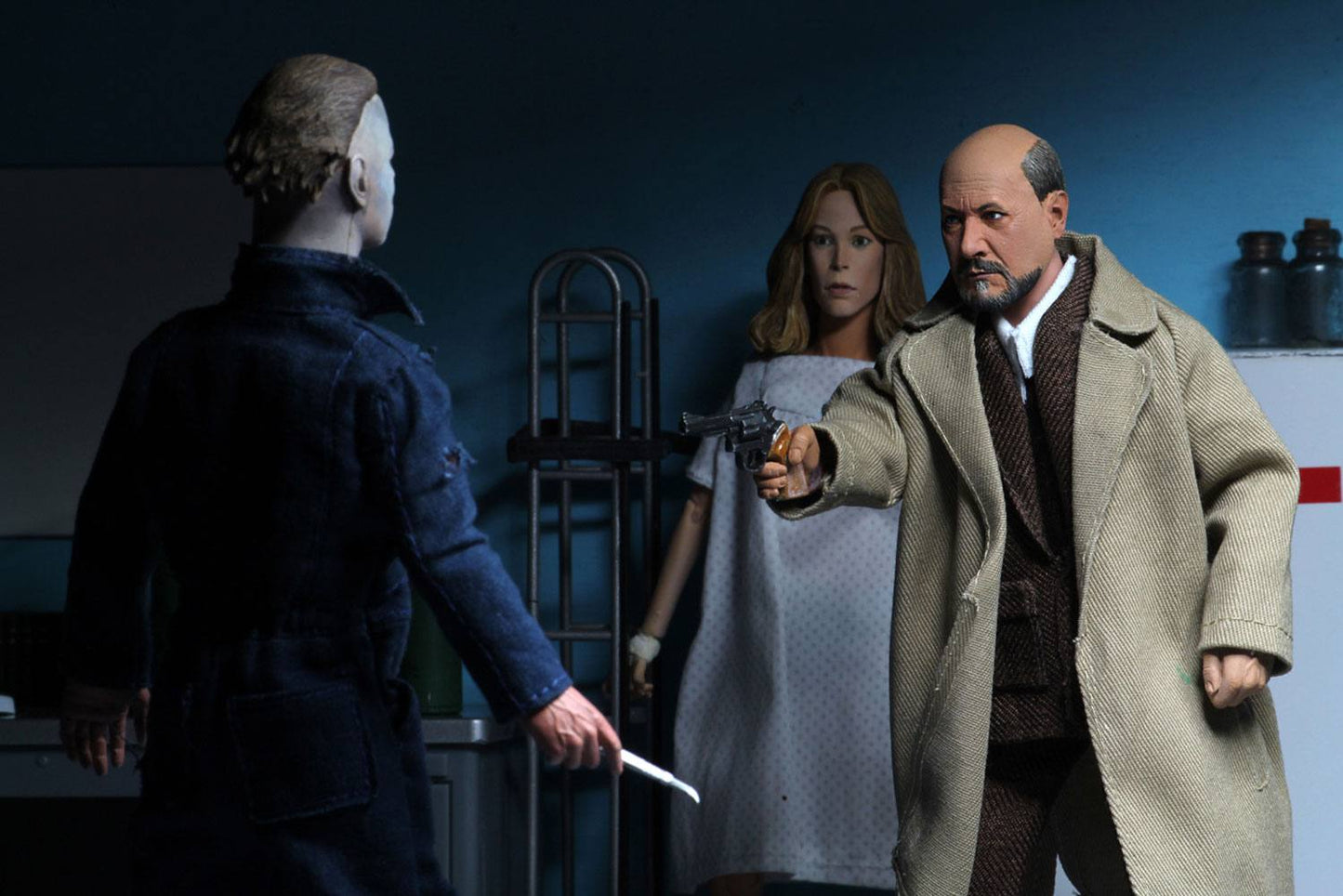 Halloween II Retro Actionfiguren Doppelpack Doctor Loomis & Laurie Strode 20 cm Image 5