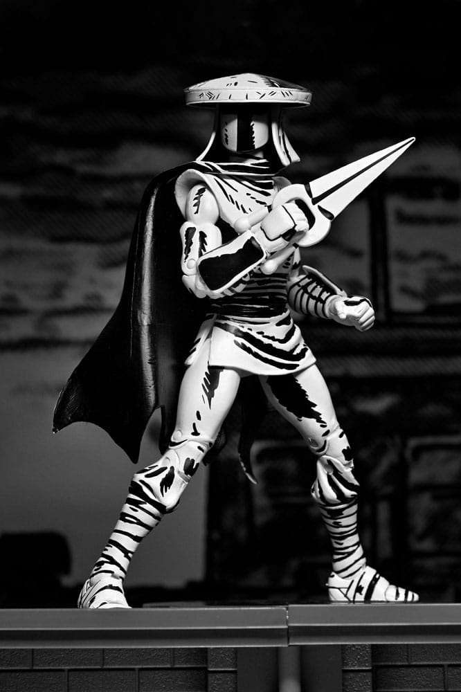 Teenage Mutant Ninja Turtles Actionfigur Elite Foot Ninja Guard Black & White 18 cm Image 10