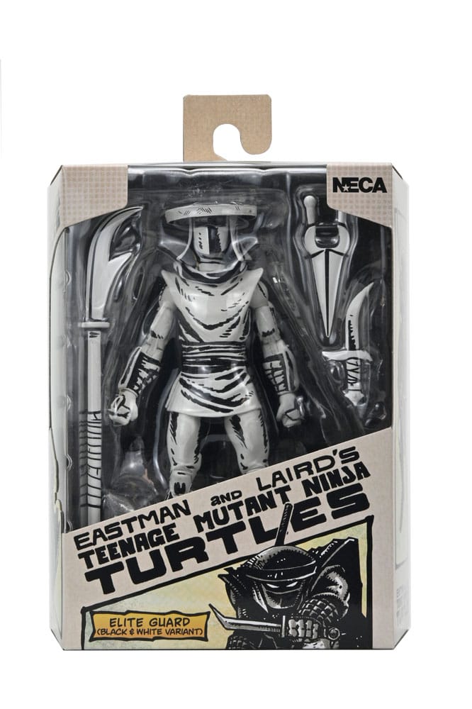 Teenage Mutant Ninja Turtles Actionfigur Elite Foot Ninja Guard Black & White 18 cm Image 16