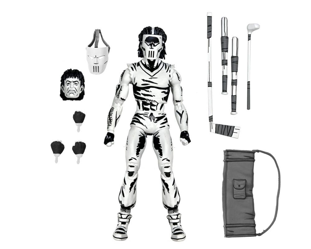 Teenage Mutant Ninja Turtles Actionfigur Casey Jones Black & White 18 cm Image 17