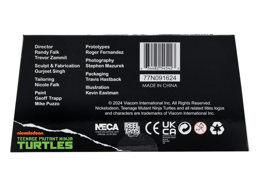 Teenage Mutant Ninja Turtles Actionfigur Foot Assassin Black and White 18 cm Image 9