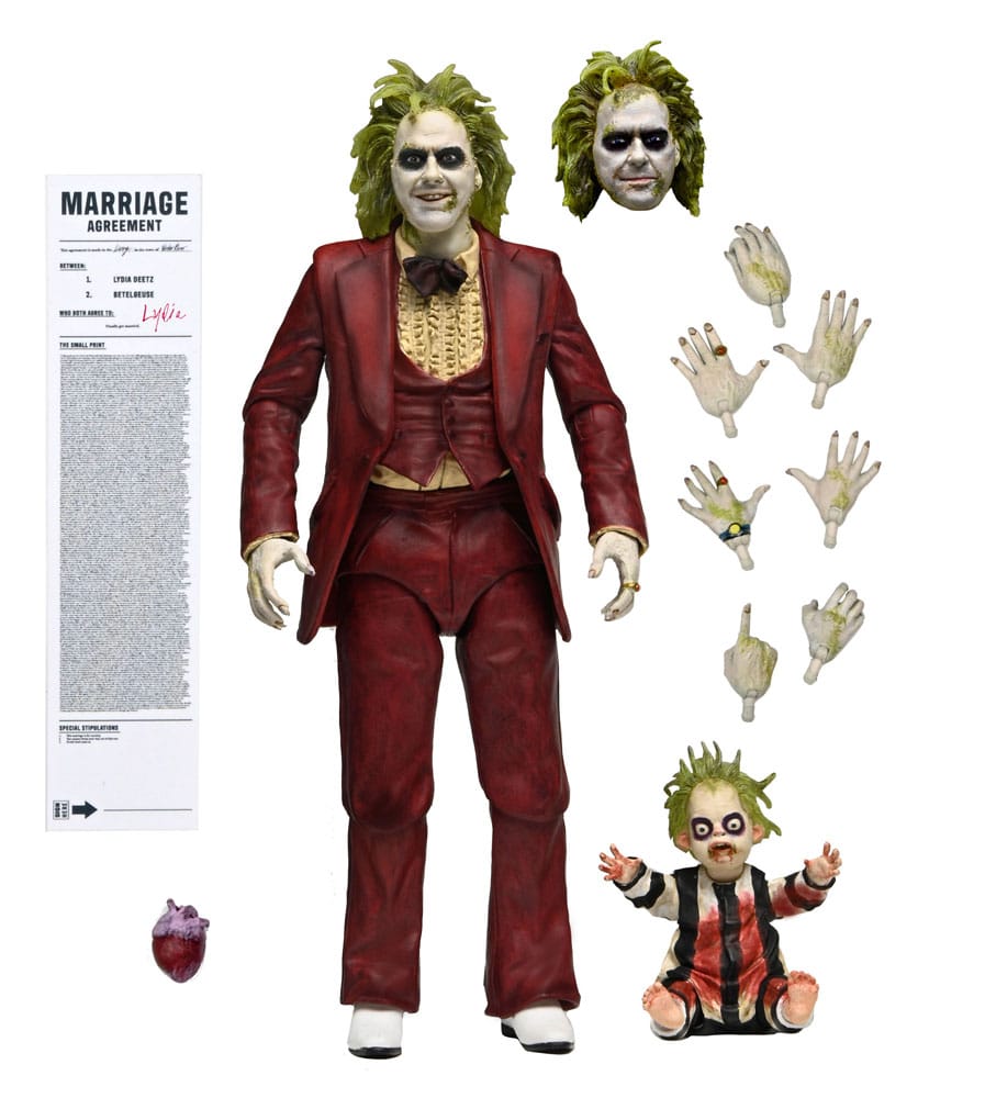 Beetlejuice Beetlejuice Actionfigur Ultimate "Red Tuxedo" Beetlejuice 18 cm Image 17