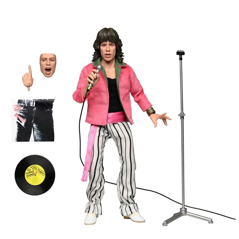 Rolling Stones Clothed Figure Actionfigur Mick Jagger (1975) 20 cm Image 11