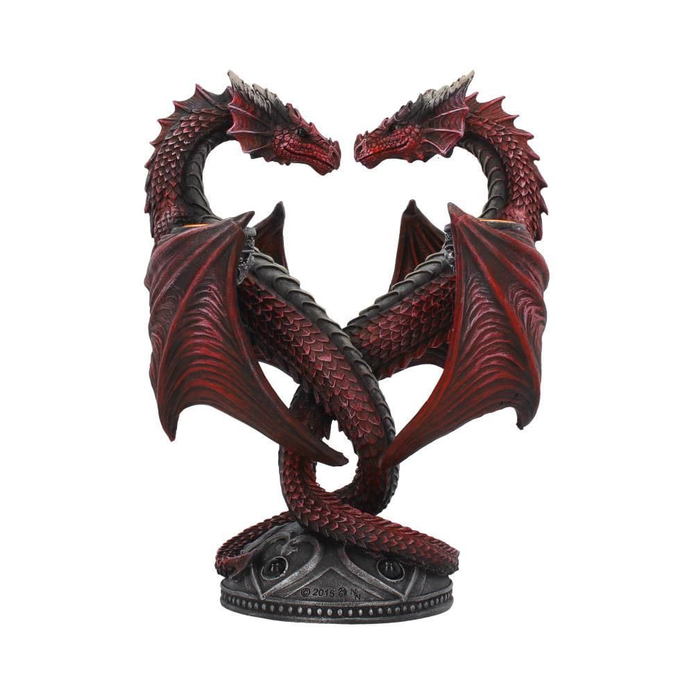 Anne Stokes Kerzenständer Dragon Heart Valentine's Edition 23 cm Image 1