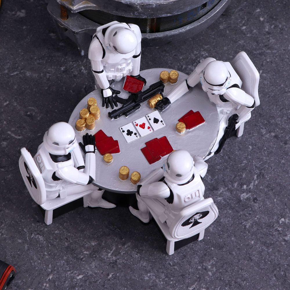 Star Wars Diorama Stormtrooper Poker Face 18 cm Image 8