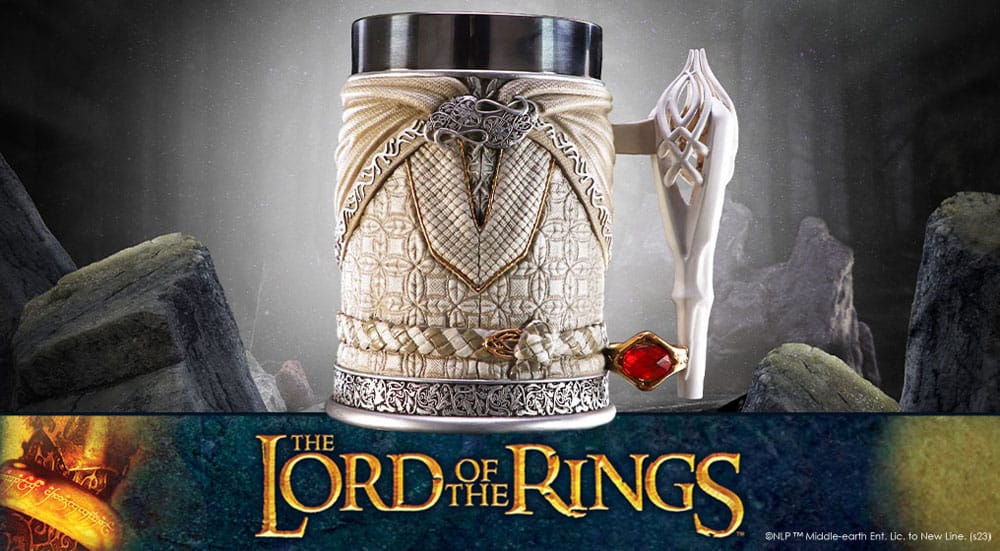 Herr der Ringe Krug Gandalf the White 15 cm Image 2