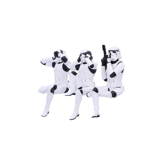 Stormtrooper Figuren Three Wise Sitting Stormtroopers 11 cm Image 2