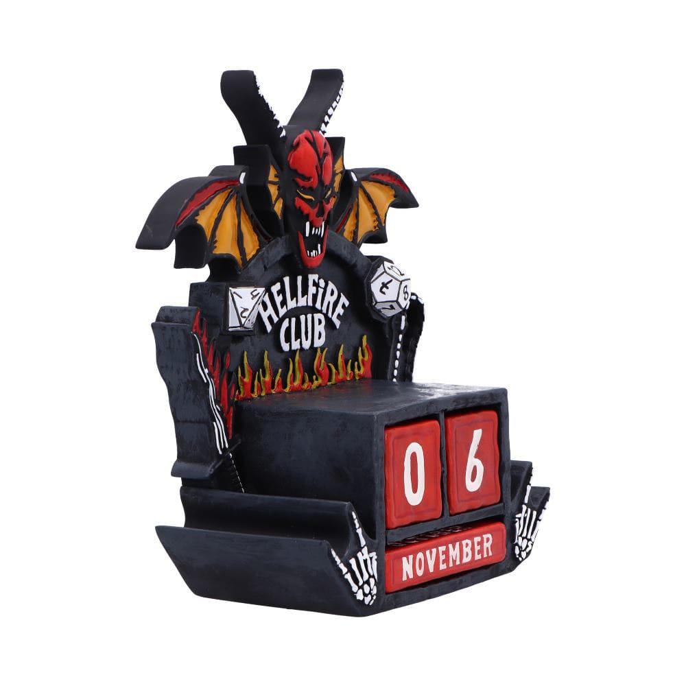 Stranger Things Ewiger Kalender Hellfire Club 15 cm Image 4
