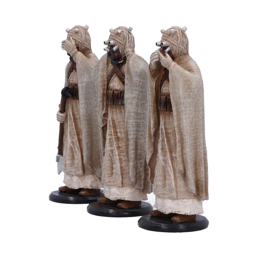 Original Stormtrooper Statue Three Wise Tusken Raiders 14 cm Image 2
