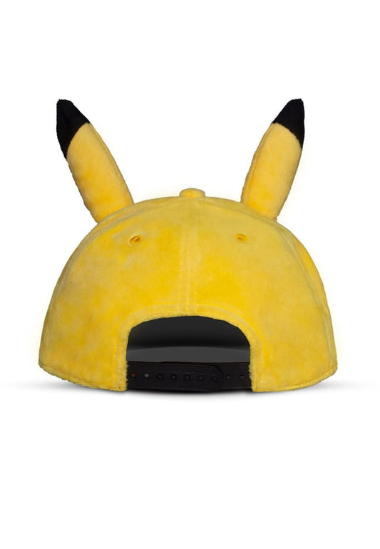 Pokémon Snapback Cap Angry Pikachu Image 2
