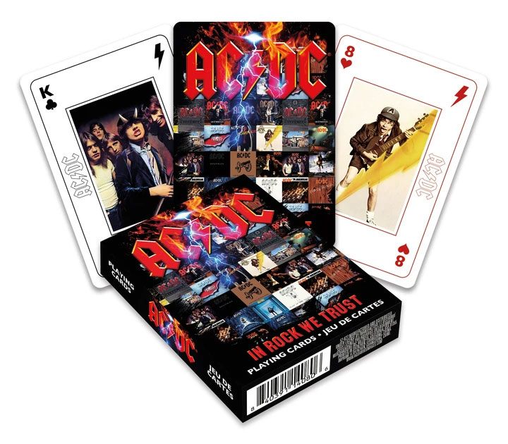 AC/DC Spielkarten In Rock We Trust Image