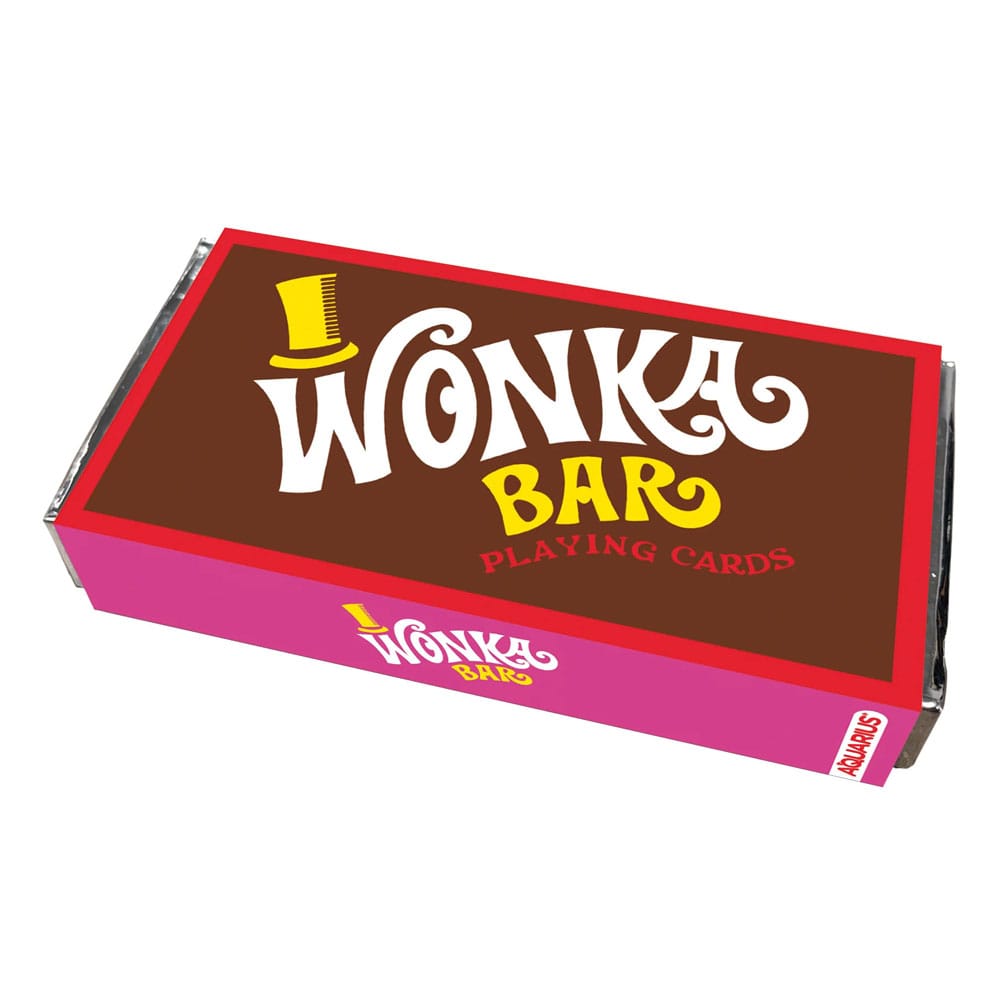Wonka Spielkarten Willy Wonka Bar Premium Image