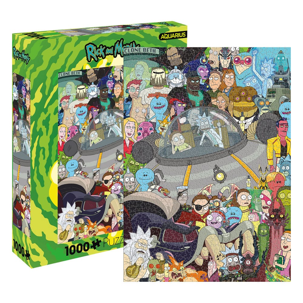 Rick and Morty Puzzle Group (1000 Teile) Image