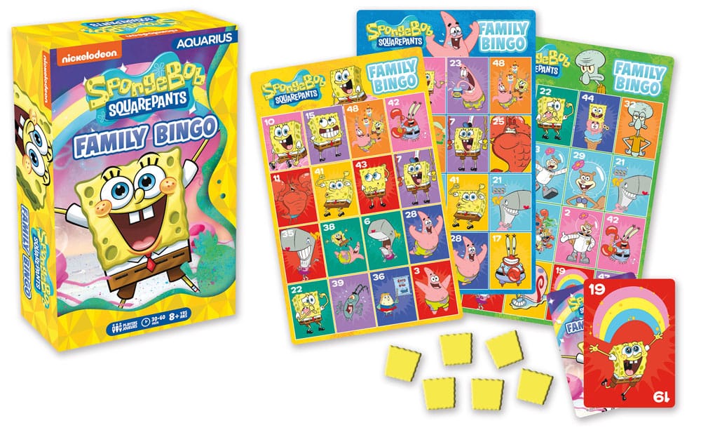 SpongeBob Brettspiel Family Bingo *Englische Version* Image