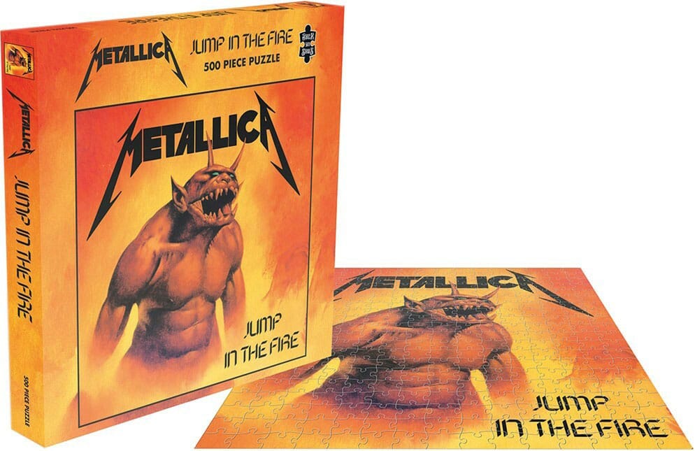 Metallica: Jump in the Fire 500 Piece Jigsaw Puzzle Image
