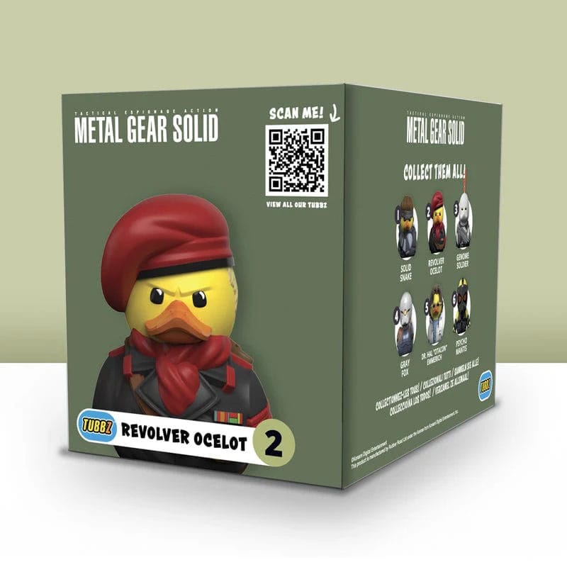 Metal Gear Solid Tubbz PVC Figur Revolver Ocelot Boxed Edition 10 cm Image 3