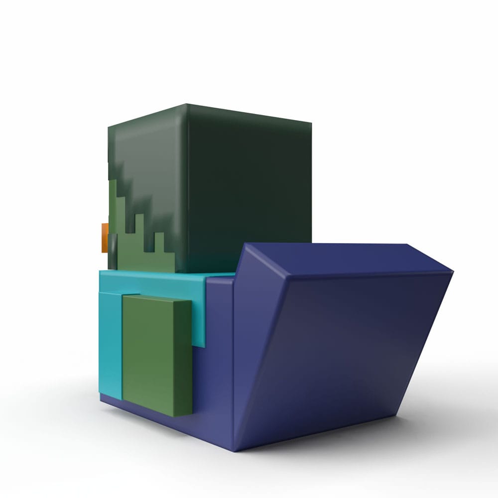 Minecraft Tubbz Mini PVC Figur Zombie 5 cm Image 3