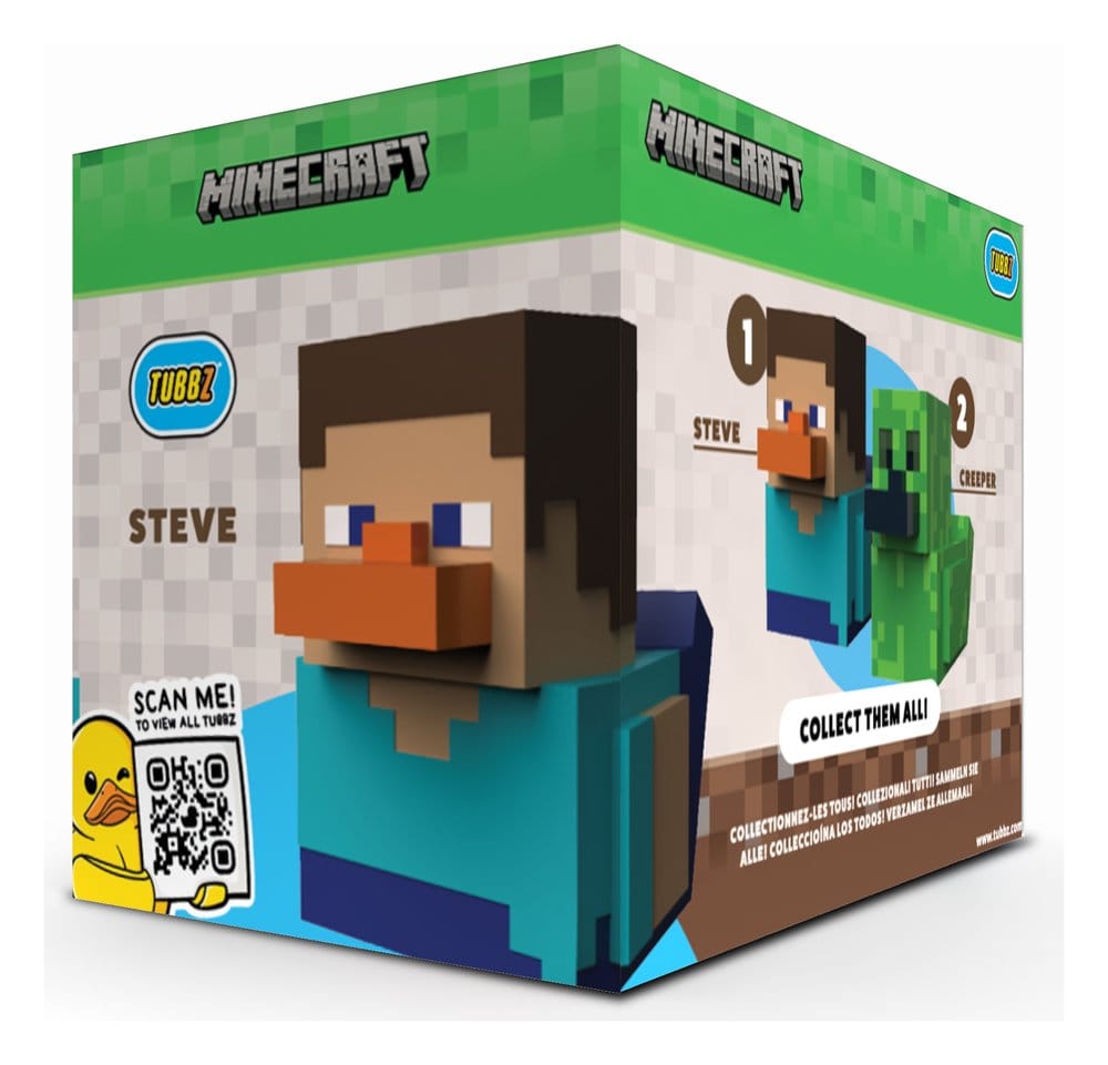 Minecraft Tubbz PVC Figur Steve Boxed Edition 10 cm Image 2