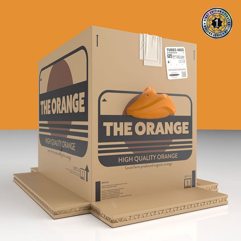 Metal Gear Solid Tubbz PVC Figur The Orange Box Boxed Edition 10 cm Image 3