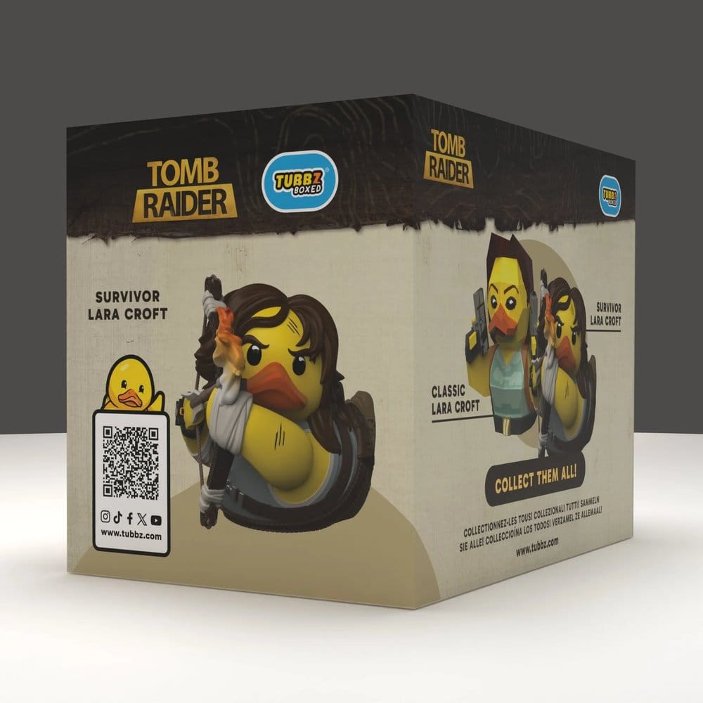 Tomb Raider Tubbz PVC Figur Lara Croft (Survivor) Boxed Edition 10 cm Image 3