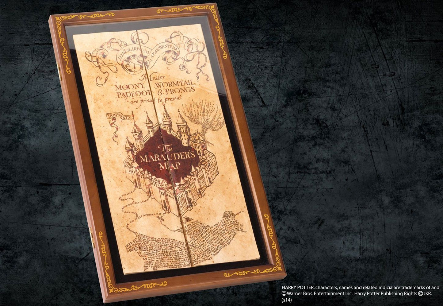 Harry Potter Display fuer Die Karte des Herumtreibers Image