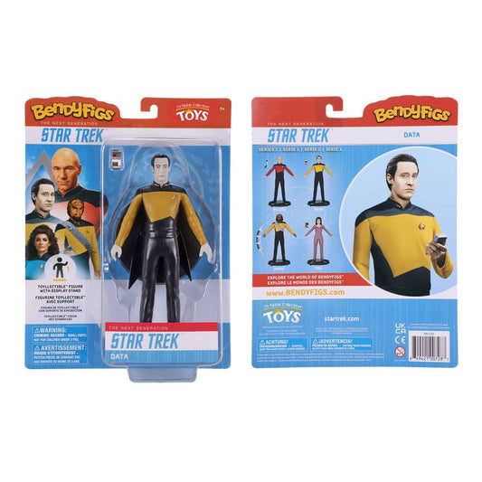 Star Trek: The Next Generation Bendyfigs Biegefigur Lt. Cmdr. Data 19 cm Image 2