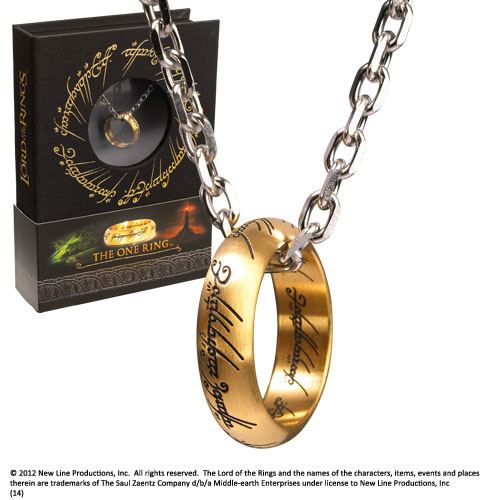Herr der Ringe Edelstahl-Kette Der Eine Ring Image