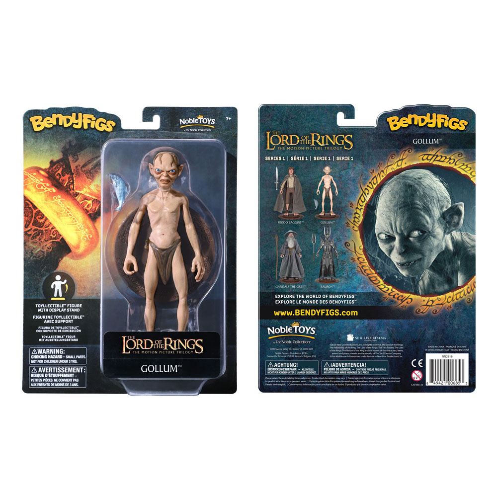 Herr der Ringe Bendyfigs Biegefigur Gollum 19 cm Image 2