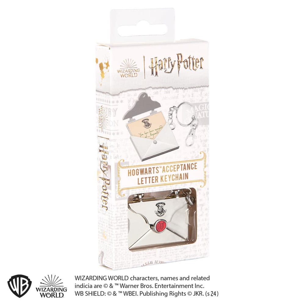 Harry Potter Metall Schlüsselanhänger Hogwarts Acceptance Letter Image 4
