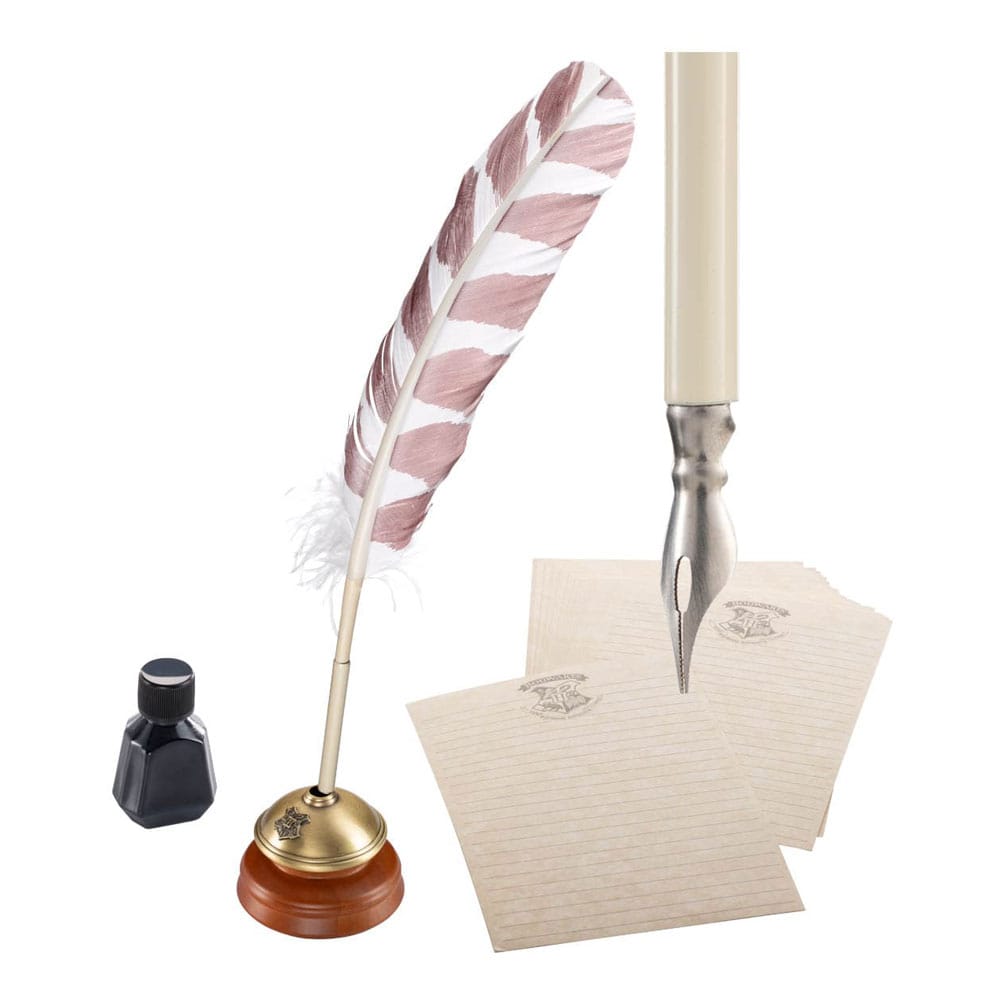 Harry Potter Replik Hogwarts-Schreibfeder mit Hogwarts-Papier 31 cm Image 1