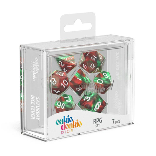 Oakie Doakie Dice Würfel RPG-Set Gemidice - Bloody Jungle (7) Image 2