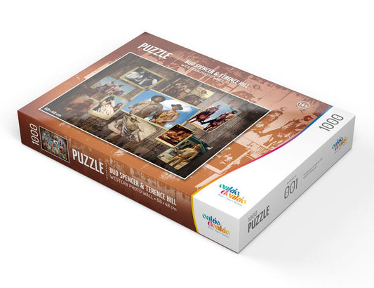 Bud Spencer & Terence Hill Puzzle Western Photo Wall (1000 Teile) Image 2