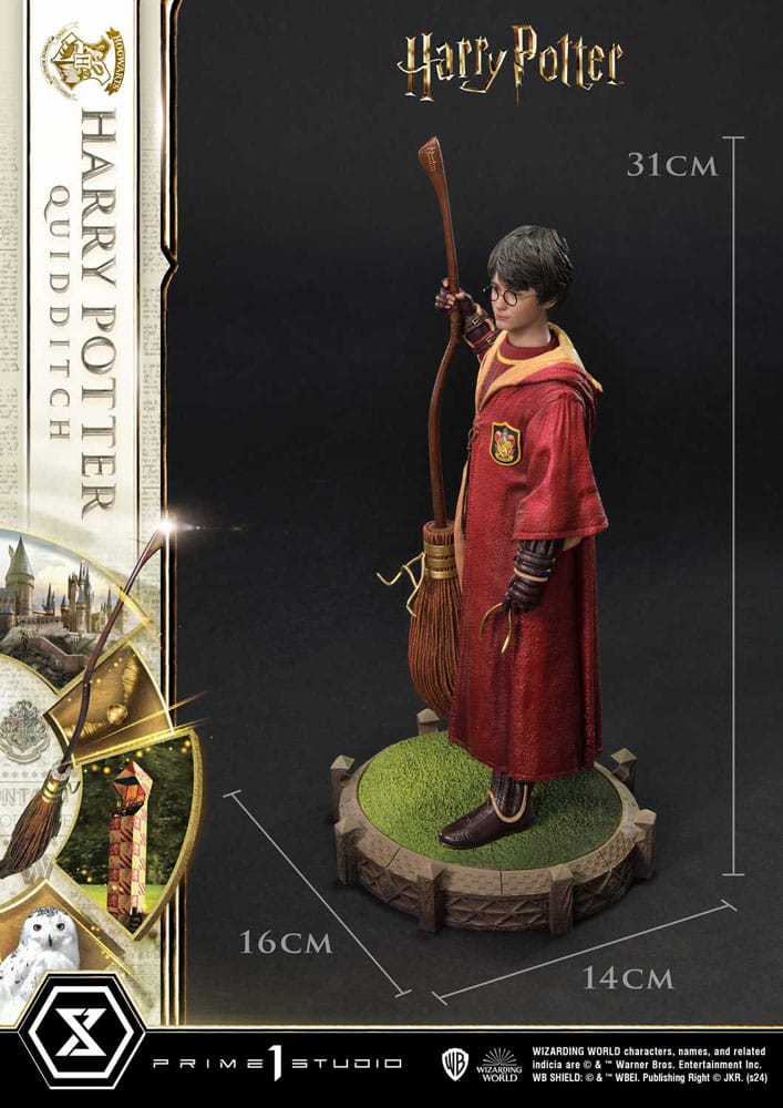 Harry Potter Prime Collectibles Statue 1/6 Harry Potter Quidditch Edition 31 cm Image 6