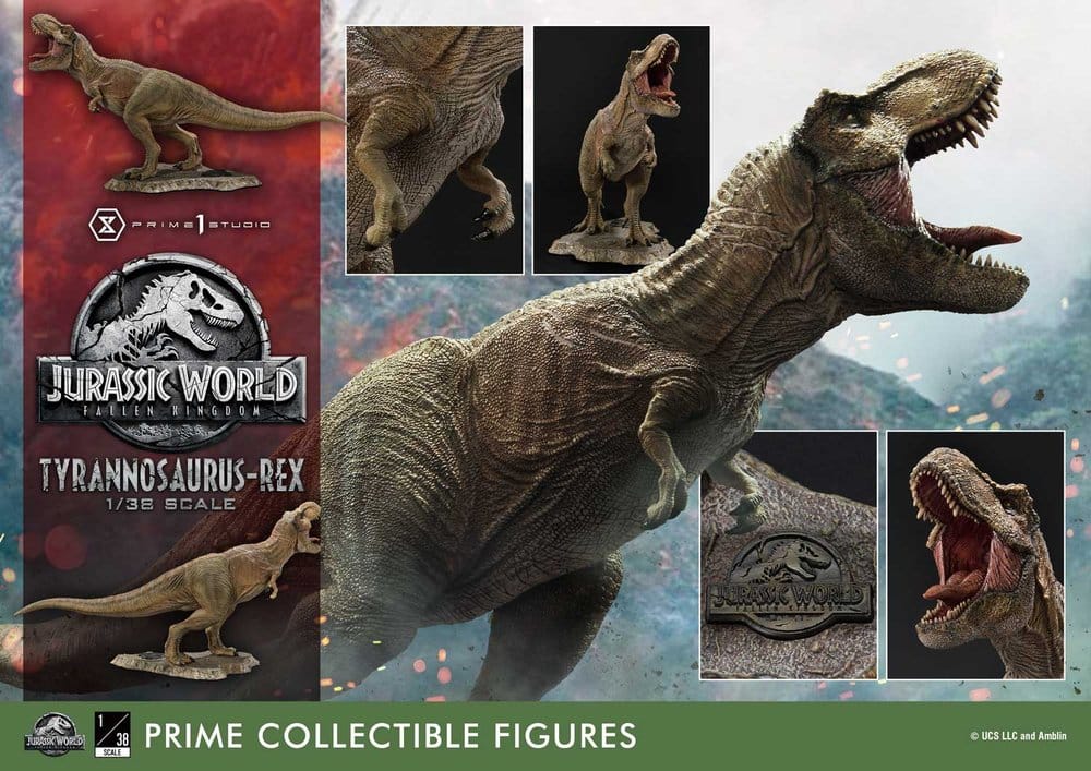 Jurassic World: Das gefallene Königreich (Film) Prime Collectible Figures Statue 1/38 Tyrannosaurus Rex 23 cm Image 21