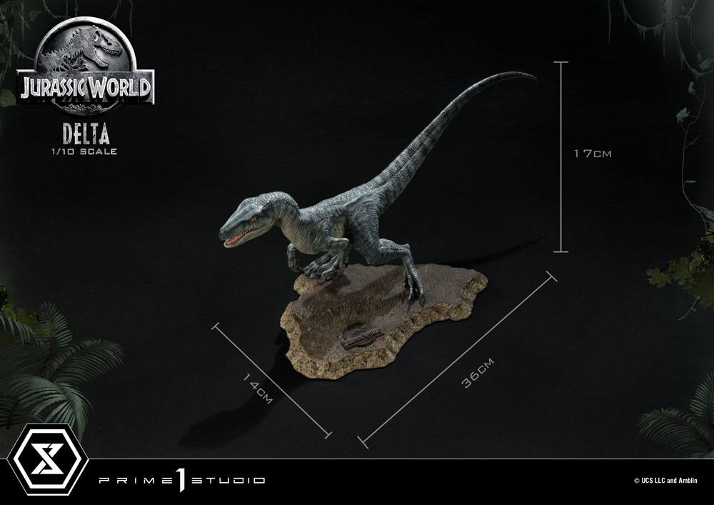Jurassic World: Fallen Kingdom Prime Collectibles Statue 1/10 Delta 17 cm Image 12