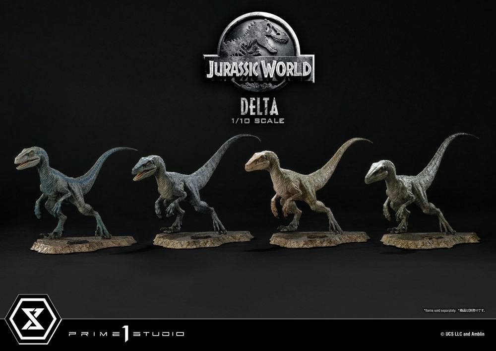 Jurassic World: Fallen Kingdom Prime Collectibles Statue 1/10 Delta 17 cm Image 21