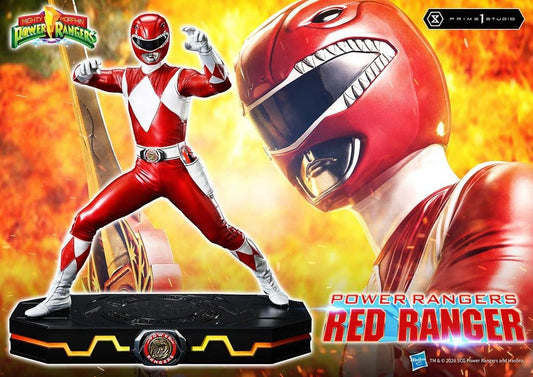 Mighty Morphin Power Rangers Premium Masterline Statue 1/4 Red Ranger 62 cm Image 2