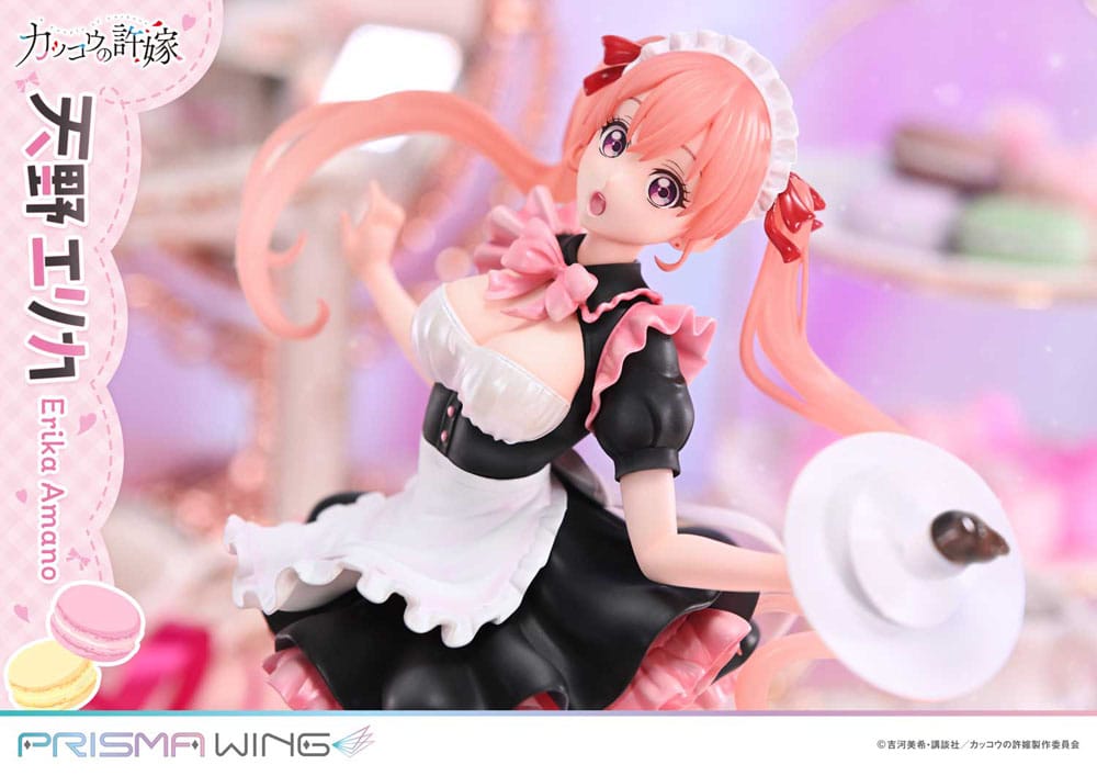 A Couple of Cuckoos Prisma Wing PVC Statue 1/7 Erika Amano 24 cm Image 14