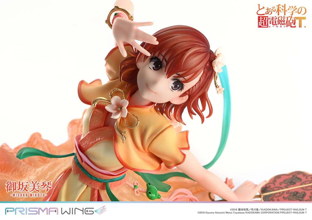 To Aru Kagaku no Railgun Prisma Wing PVC Statue 1/7 Misaka Mikoto 22 cm Image 22